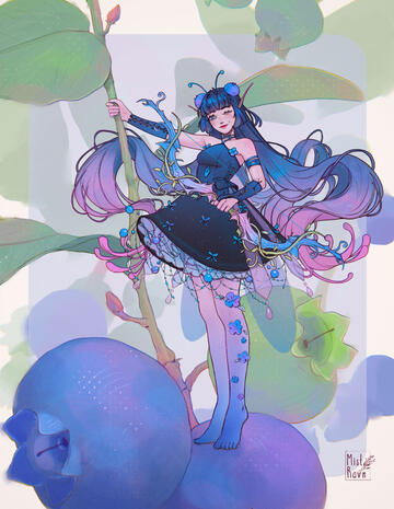 Blueberry Fairy Archer