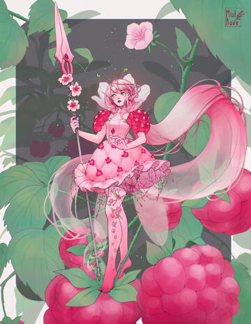 Raspberry Fairy Halbderdier